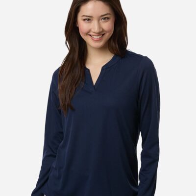 Women's Nova Performance Long Sleeve Pique Polo Thumbnail