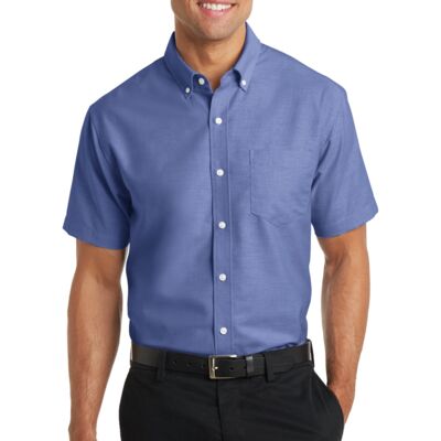 Short Sleeve SuperPro  Oxford Shirt Thumbnail