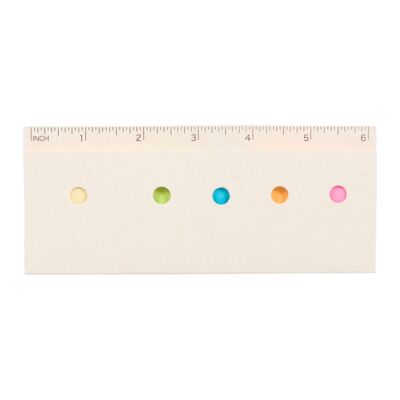 Recycled Milk Carton Sticky Notes & Ruler Pad Thumbnail