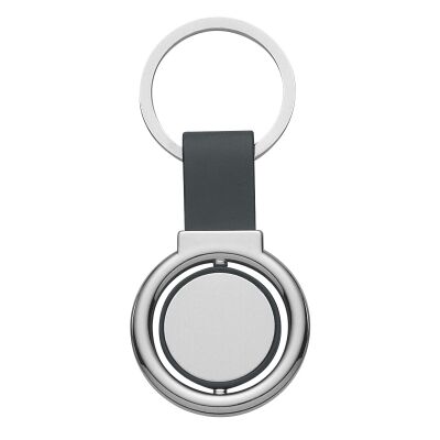 Circular Metal Spinner Key Tag Thumbnail